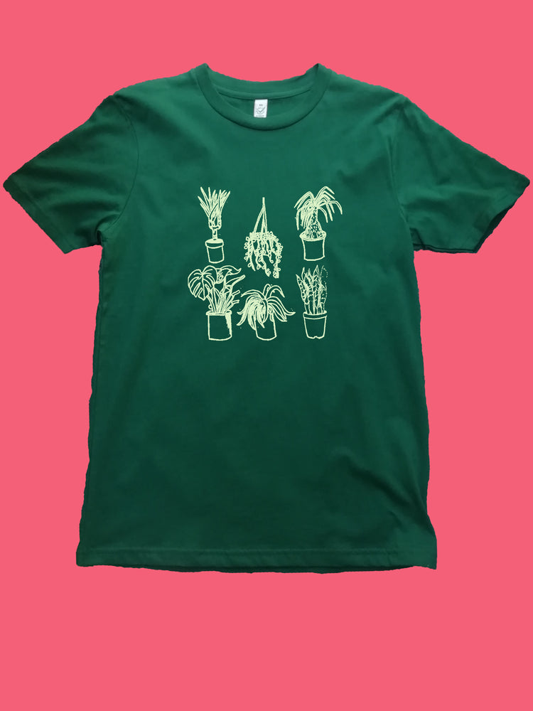 Houseplants Organic T Shirt