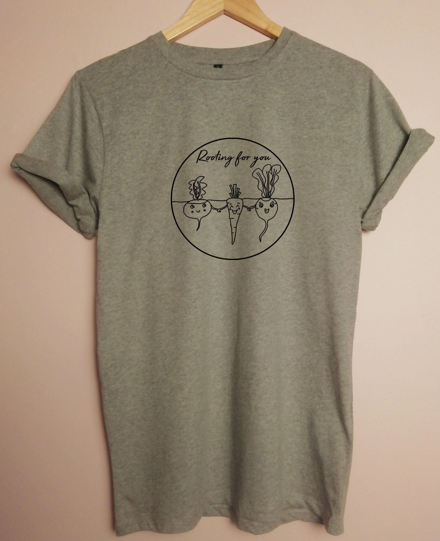 Rooting For You Organic T Shirt
