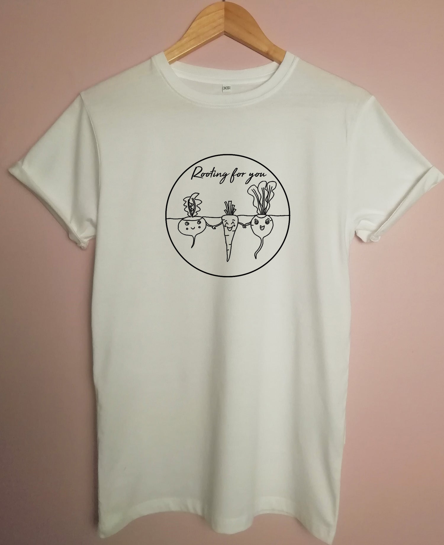 Rooting For You Organic T Shirt