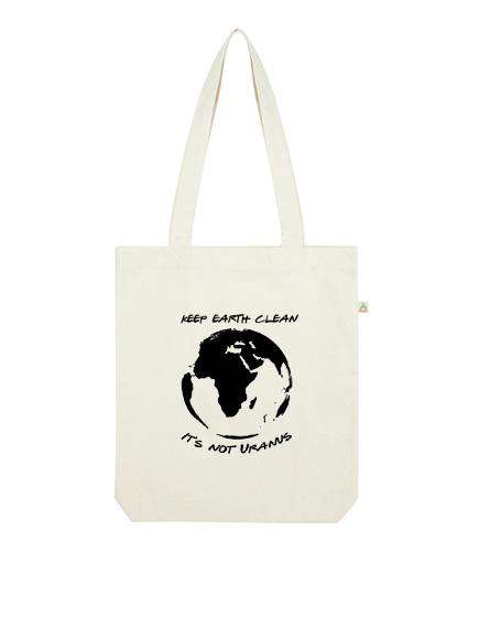 Keep Earth Clean its Not Uranus Recycled Tote Bag - One Planet Mind