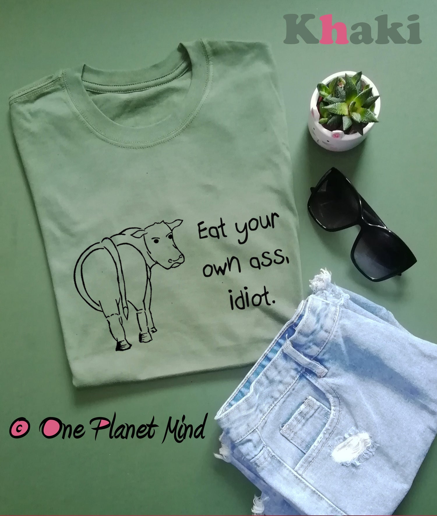 Eat your own ass idiot Eco Tee