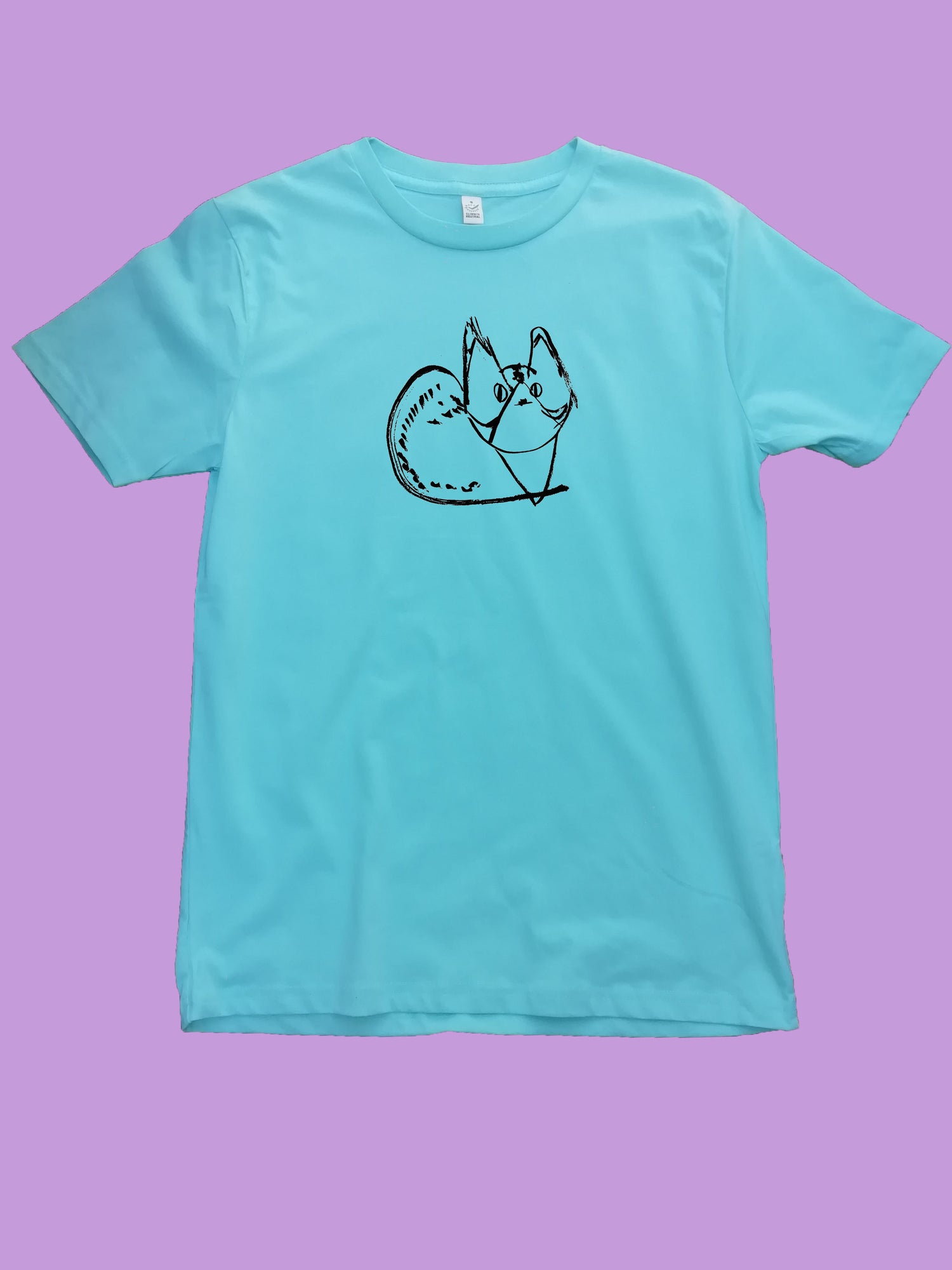 Derp Cat Organic T Shirt