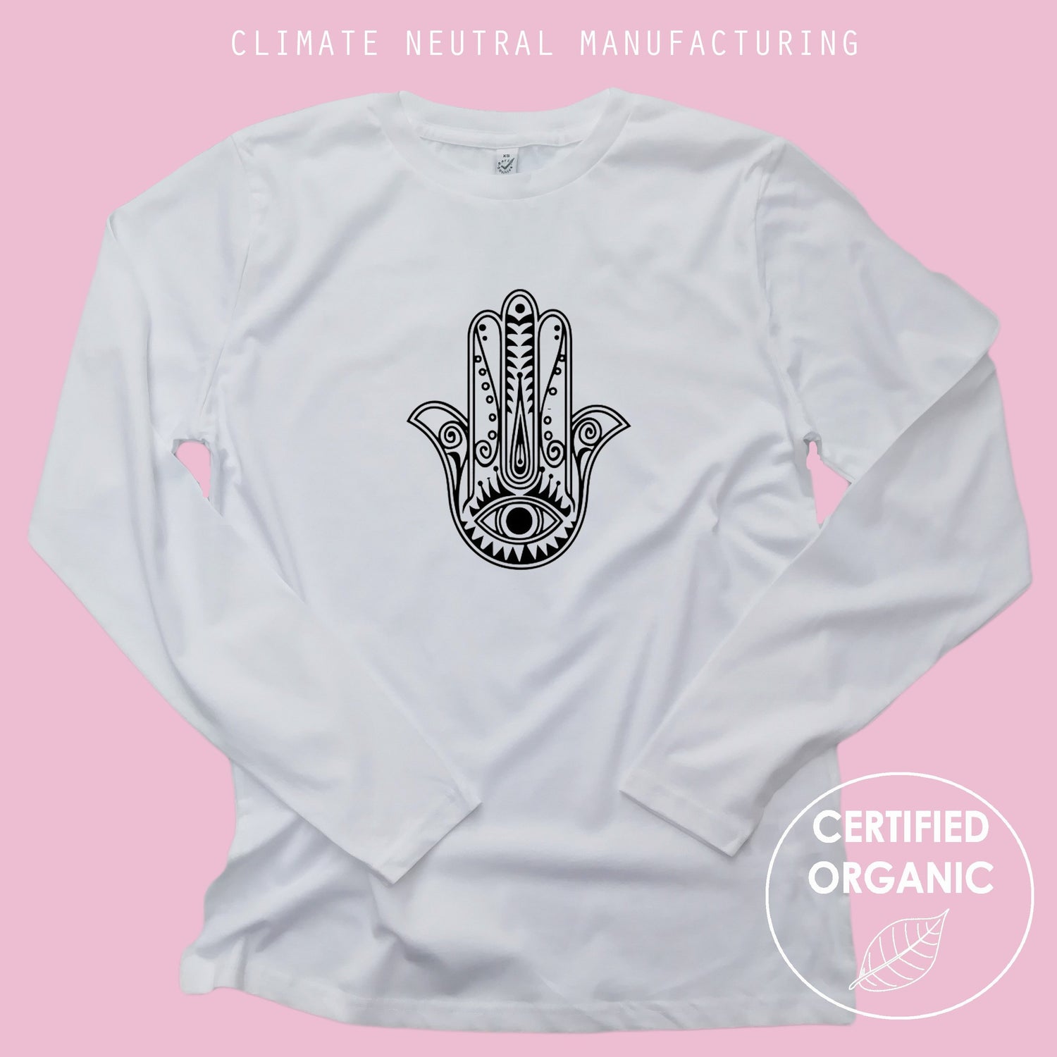 Hasma Hand Organic Long Sleeve Shirt