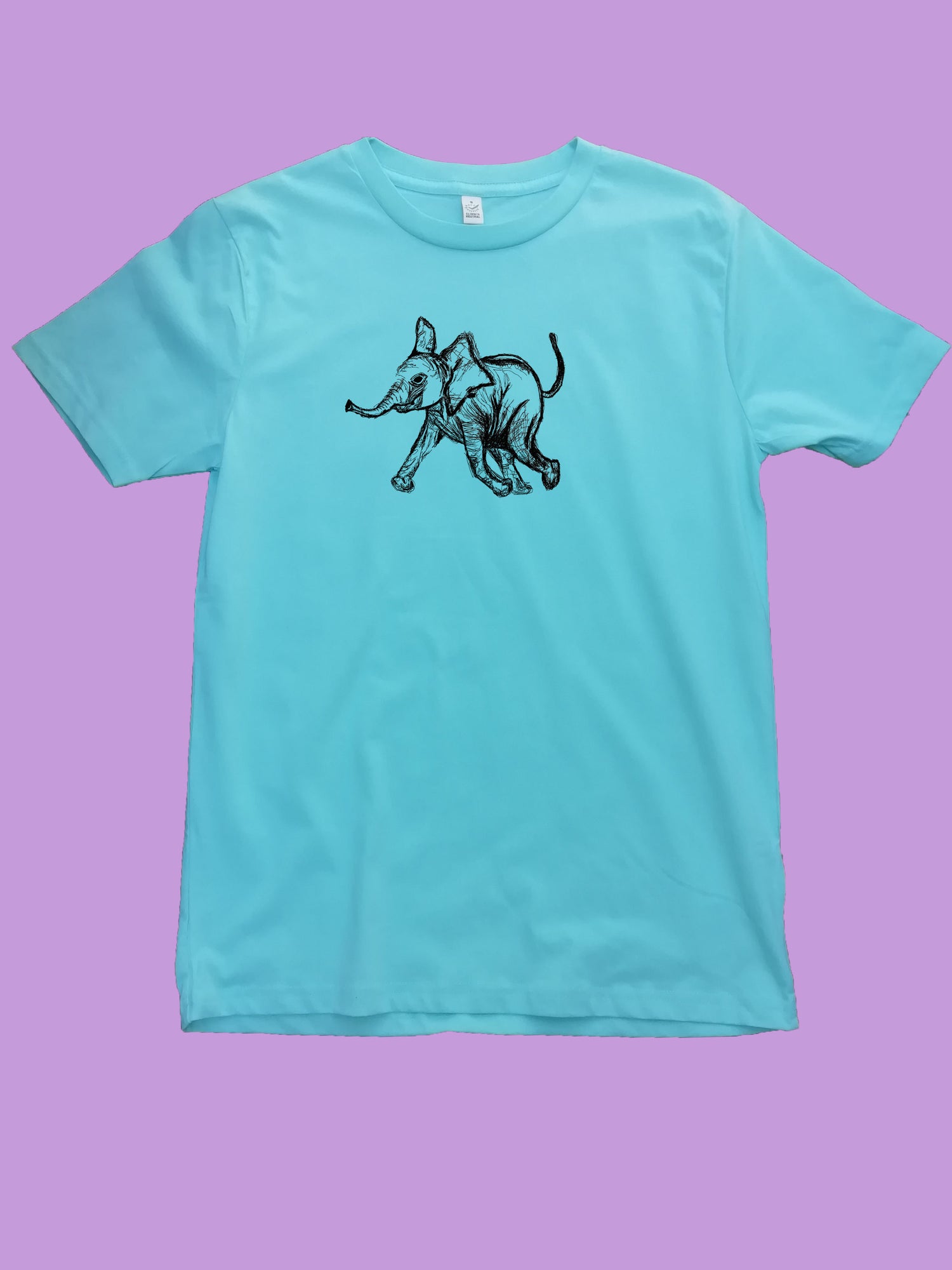 Baby Elephant Organic T Shirt