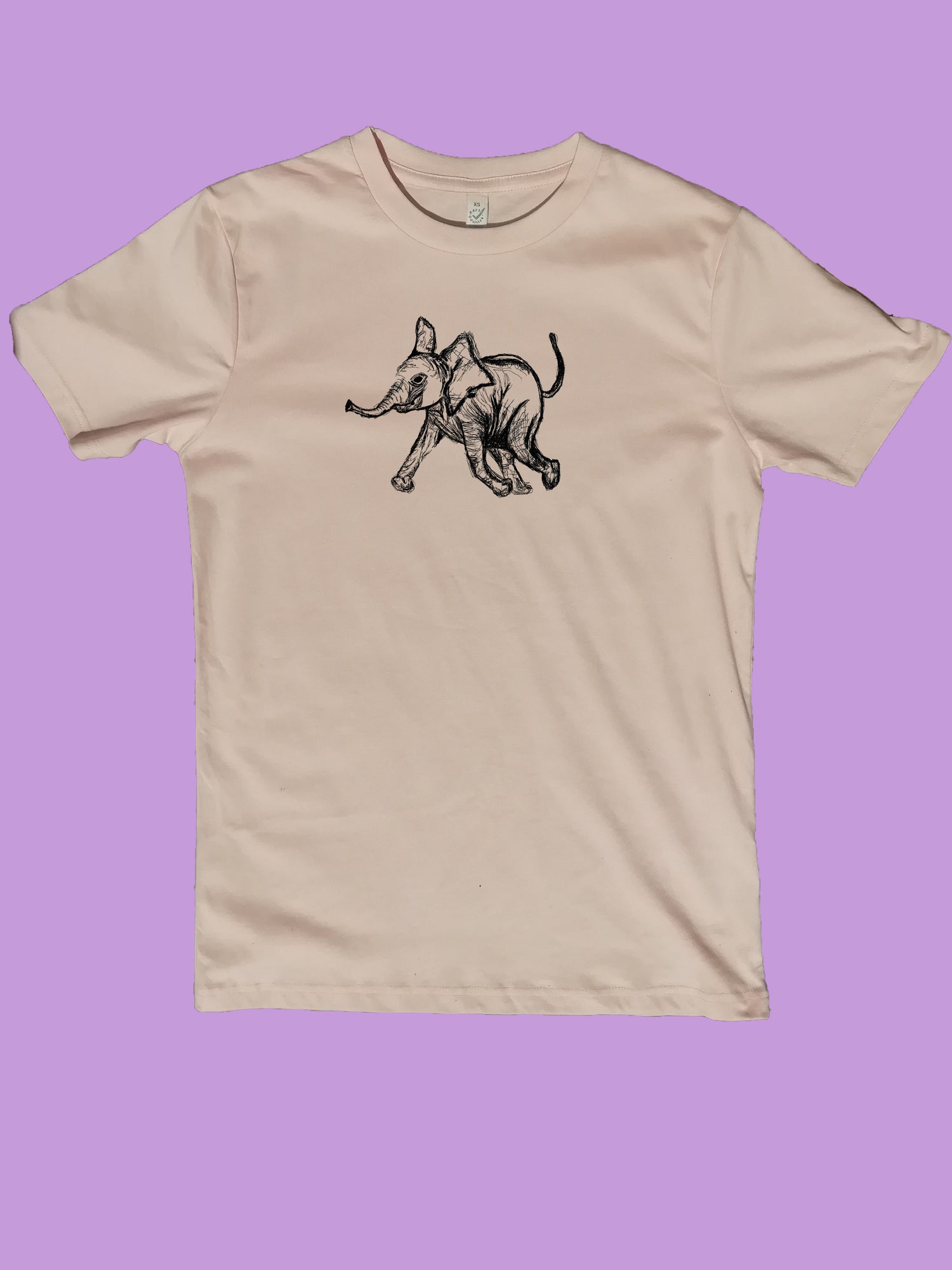 Baby Elephant Organic T Shirt