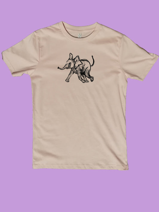 Baby Elephant Organic T Shirt