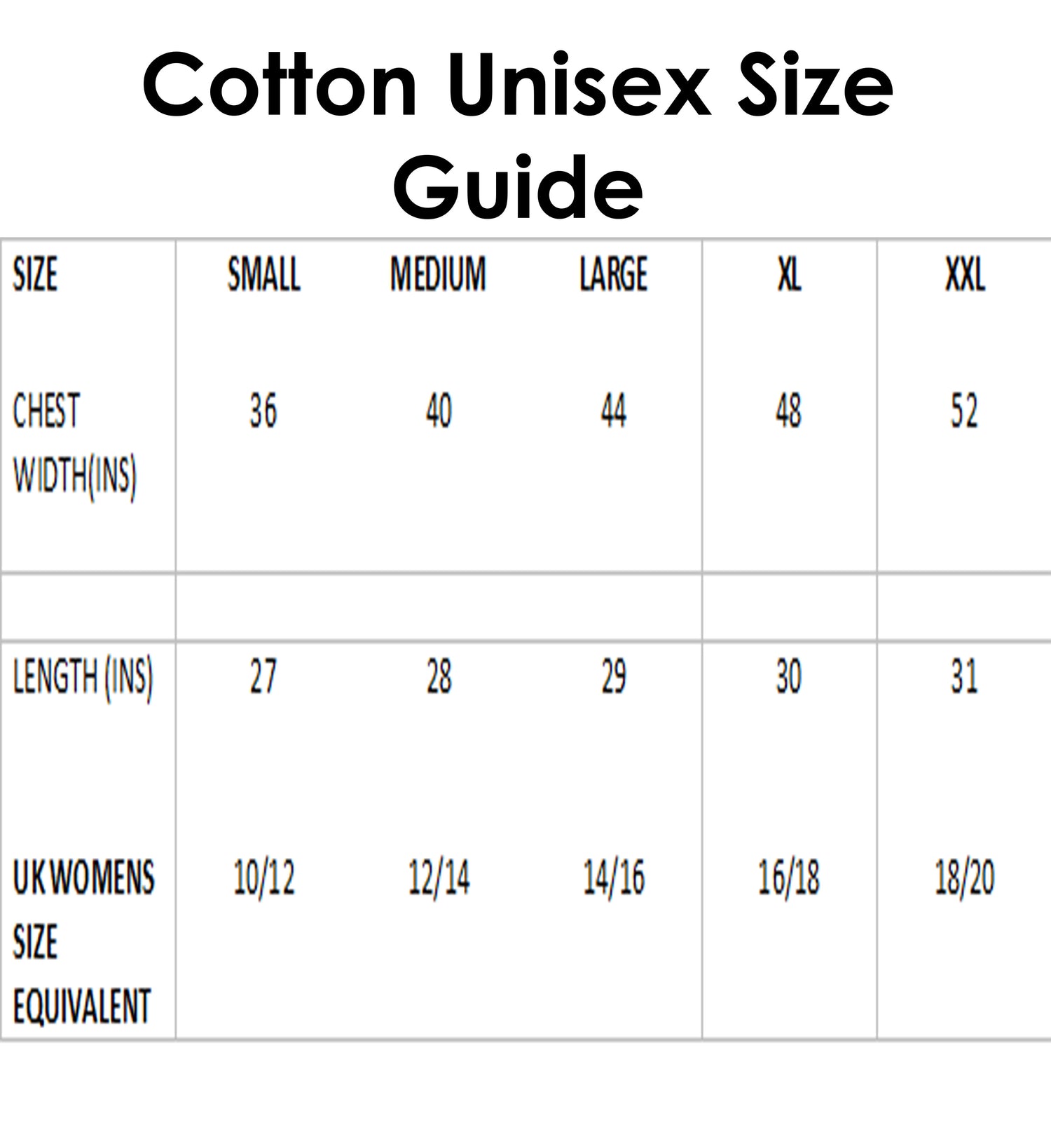 Size guide