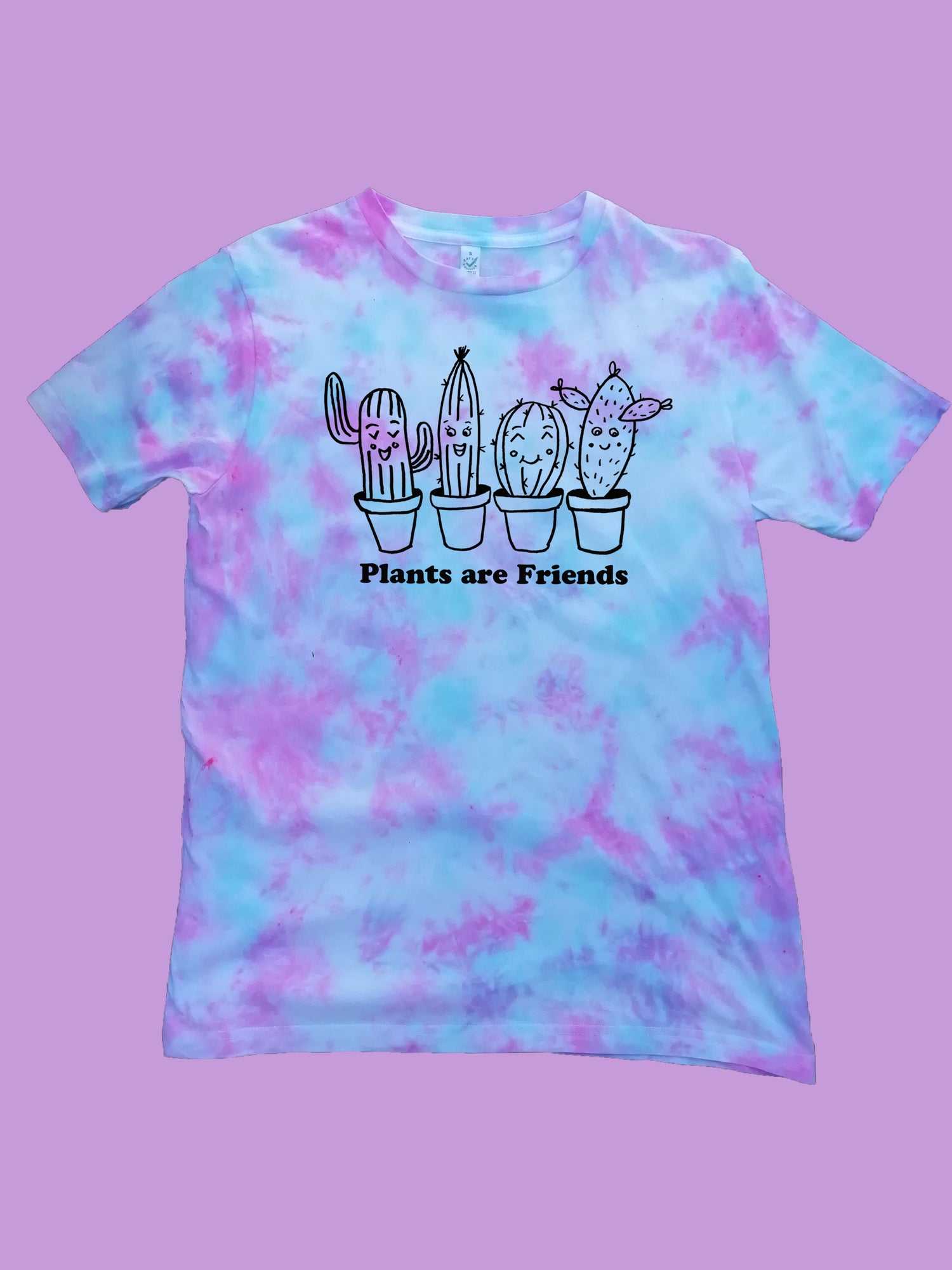 Plants are Friends Succulents Organic T Shirt