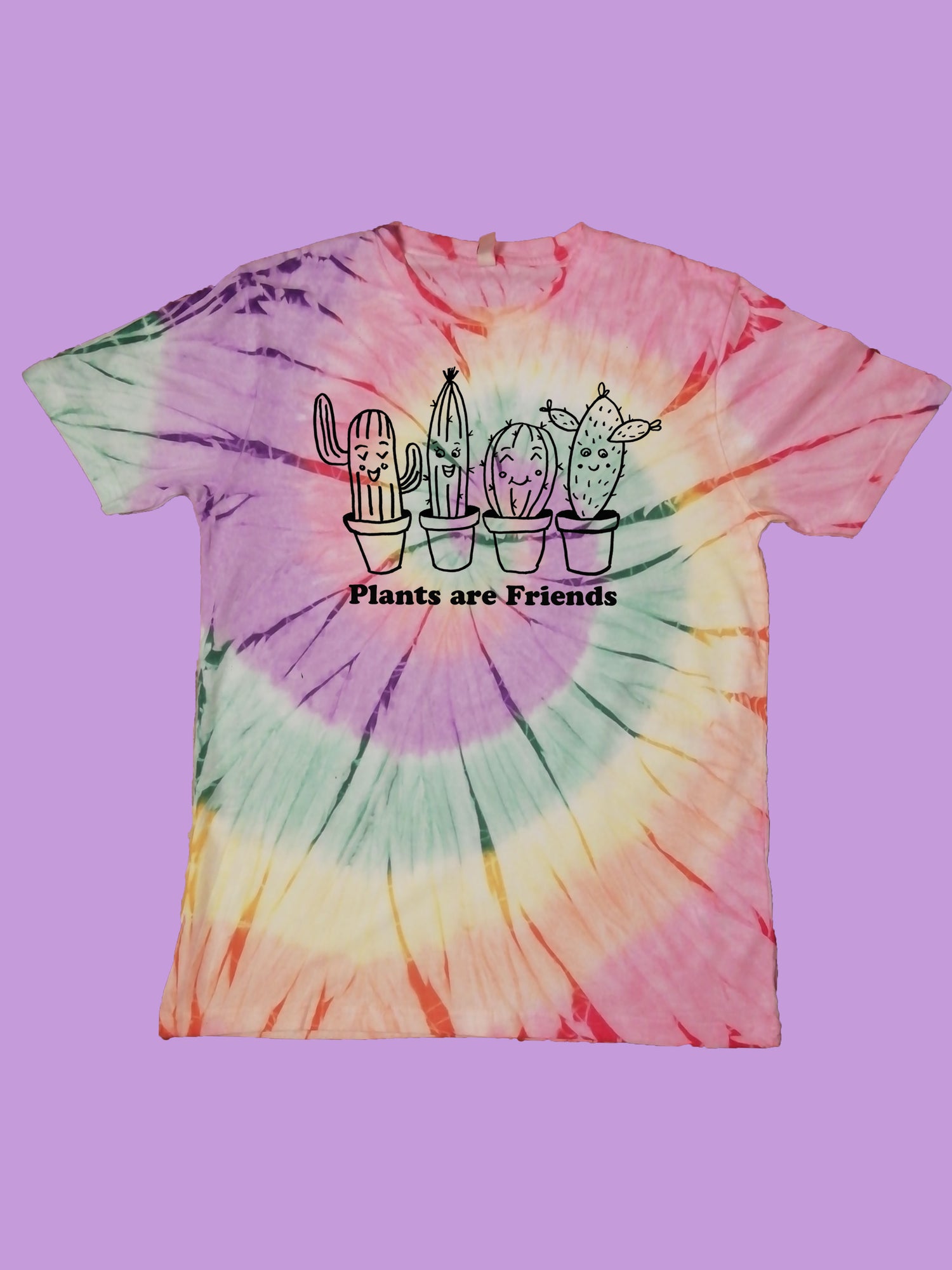 Plants are Friends Succulents Organic T Shirt