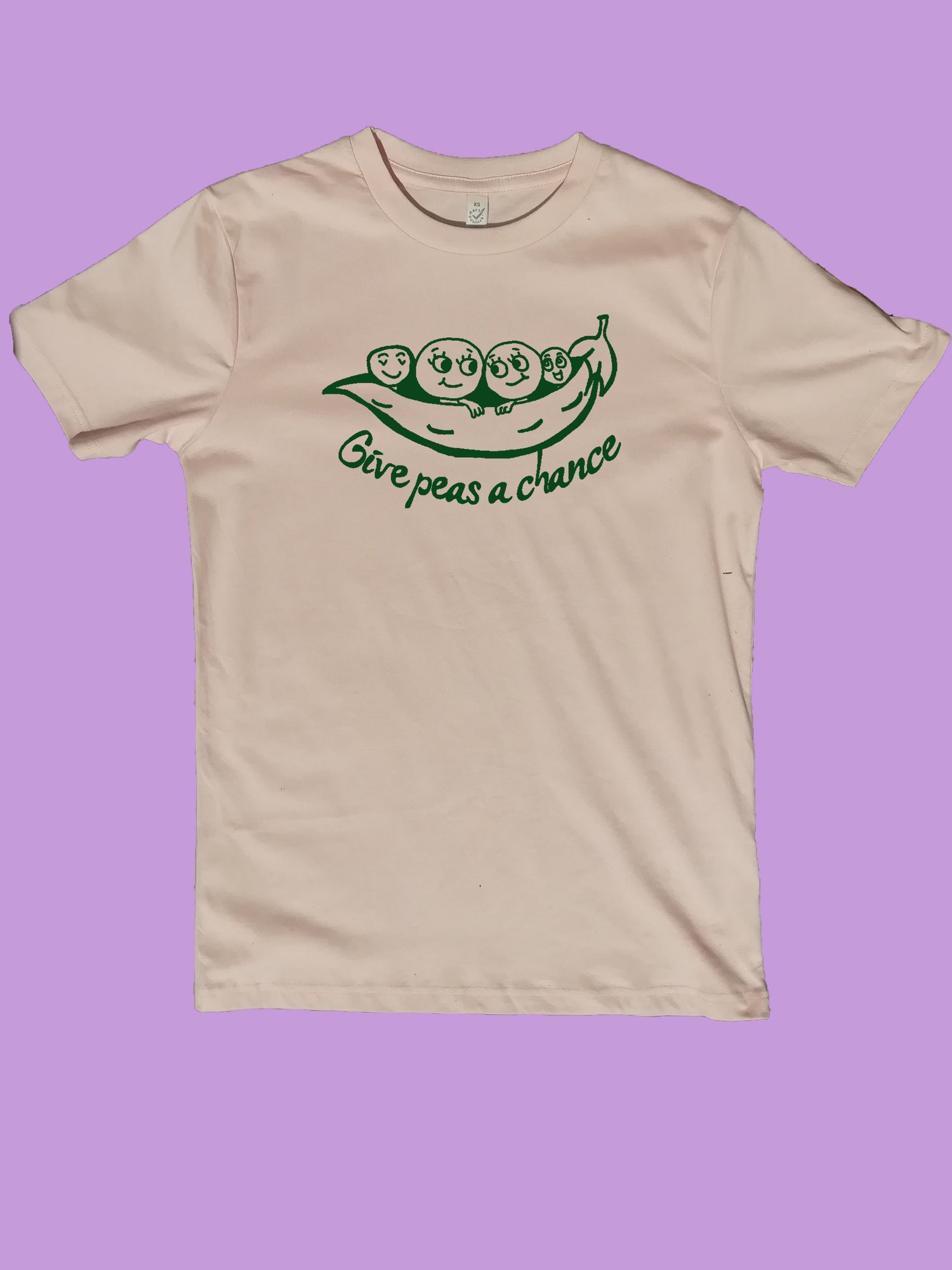 Give Peas A Chance Organic T Shirt