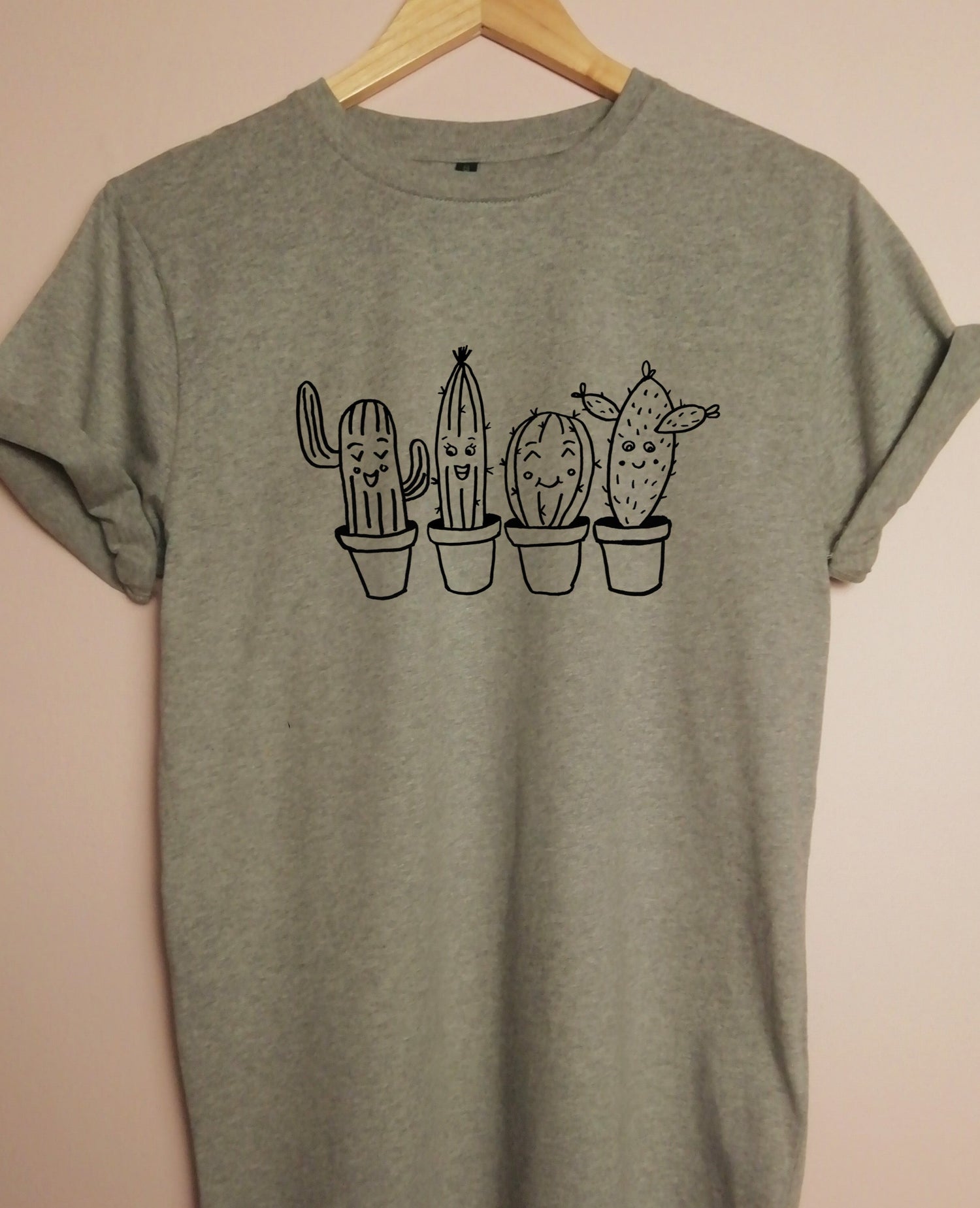 Cute Succulents Organic T Shirt