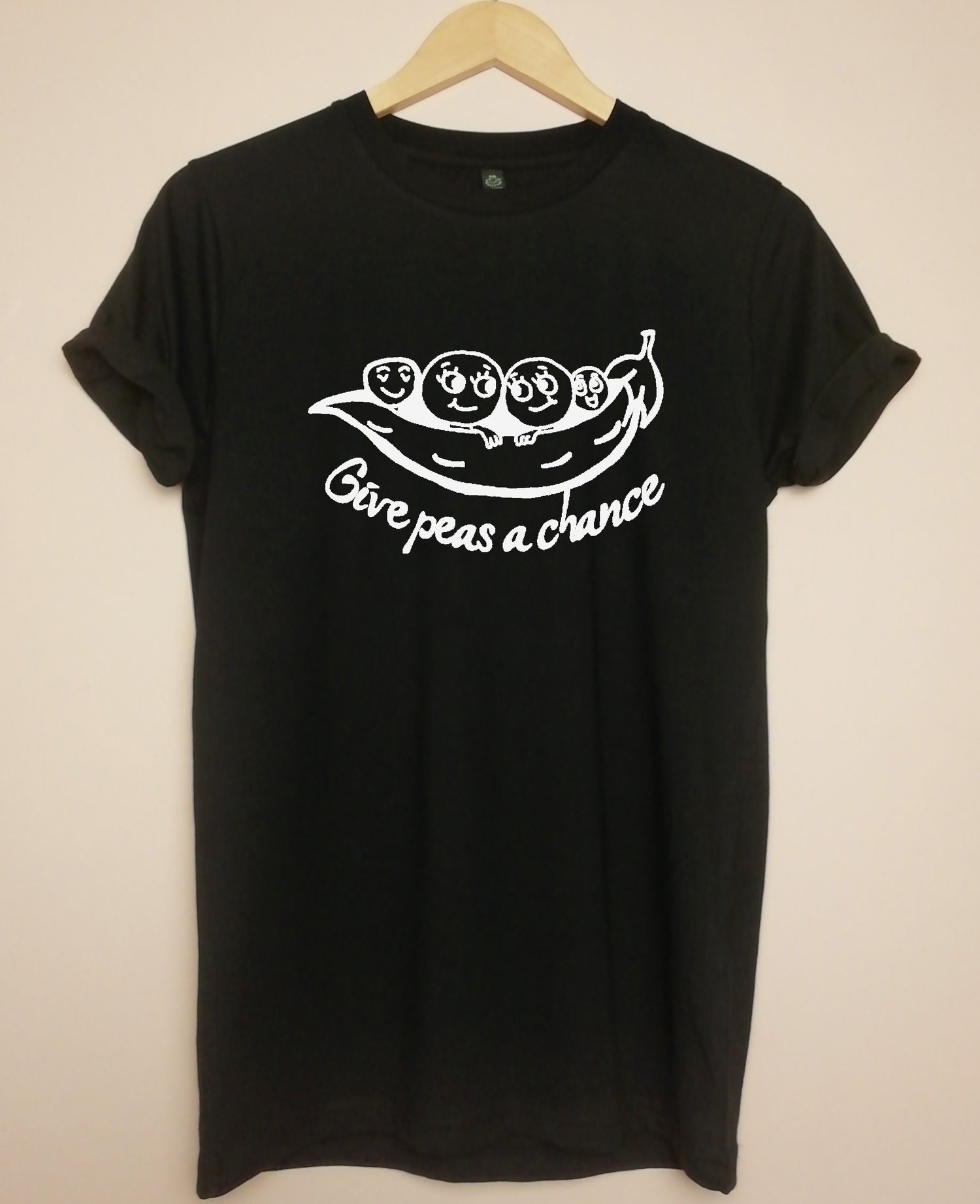Give Peas A Chance Organic T Shirt