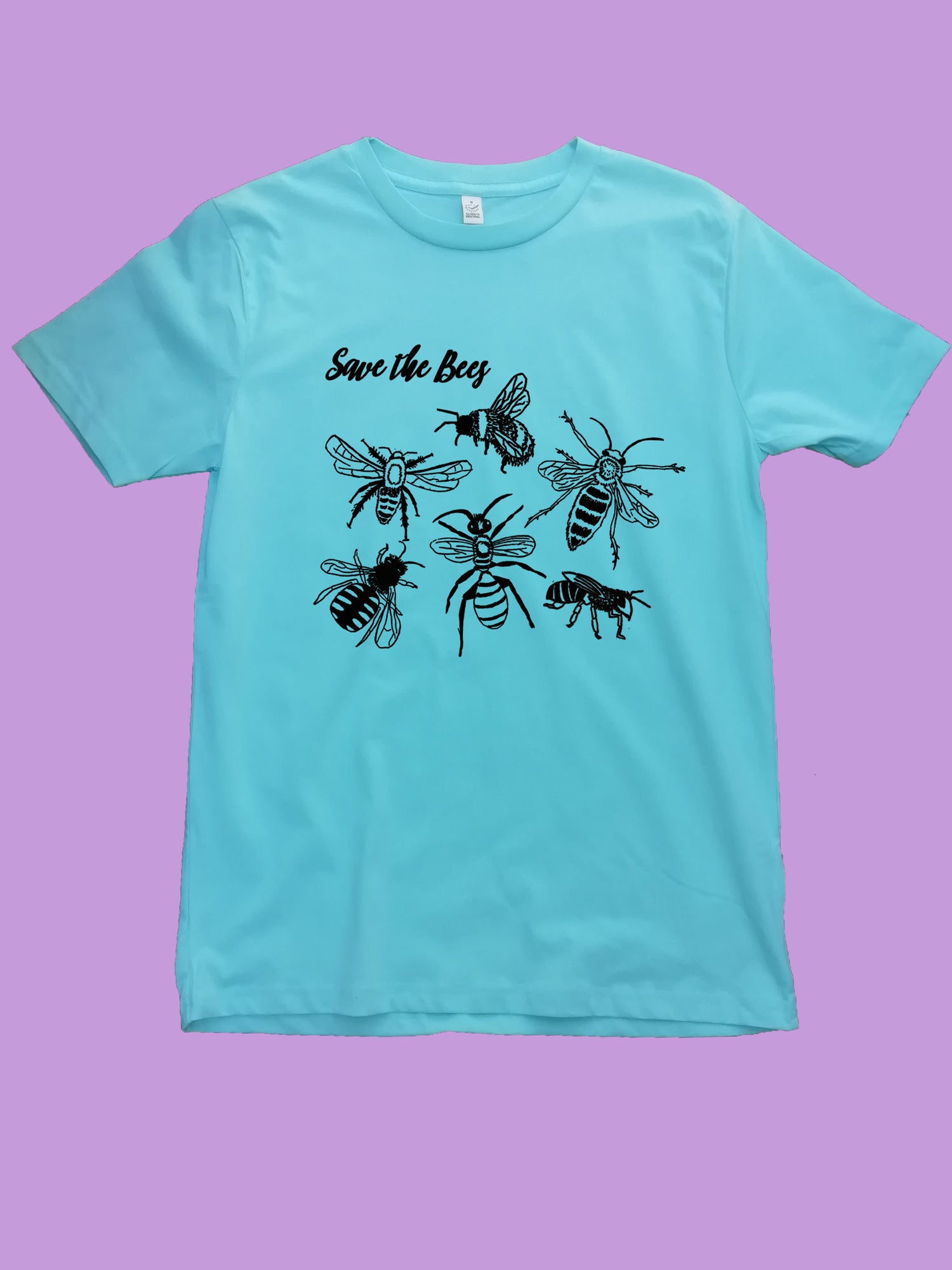 Save Bees, Plant trees, clean seas Organic Shirt