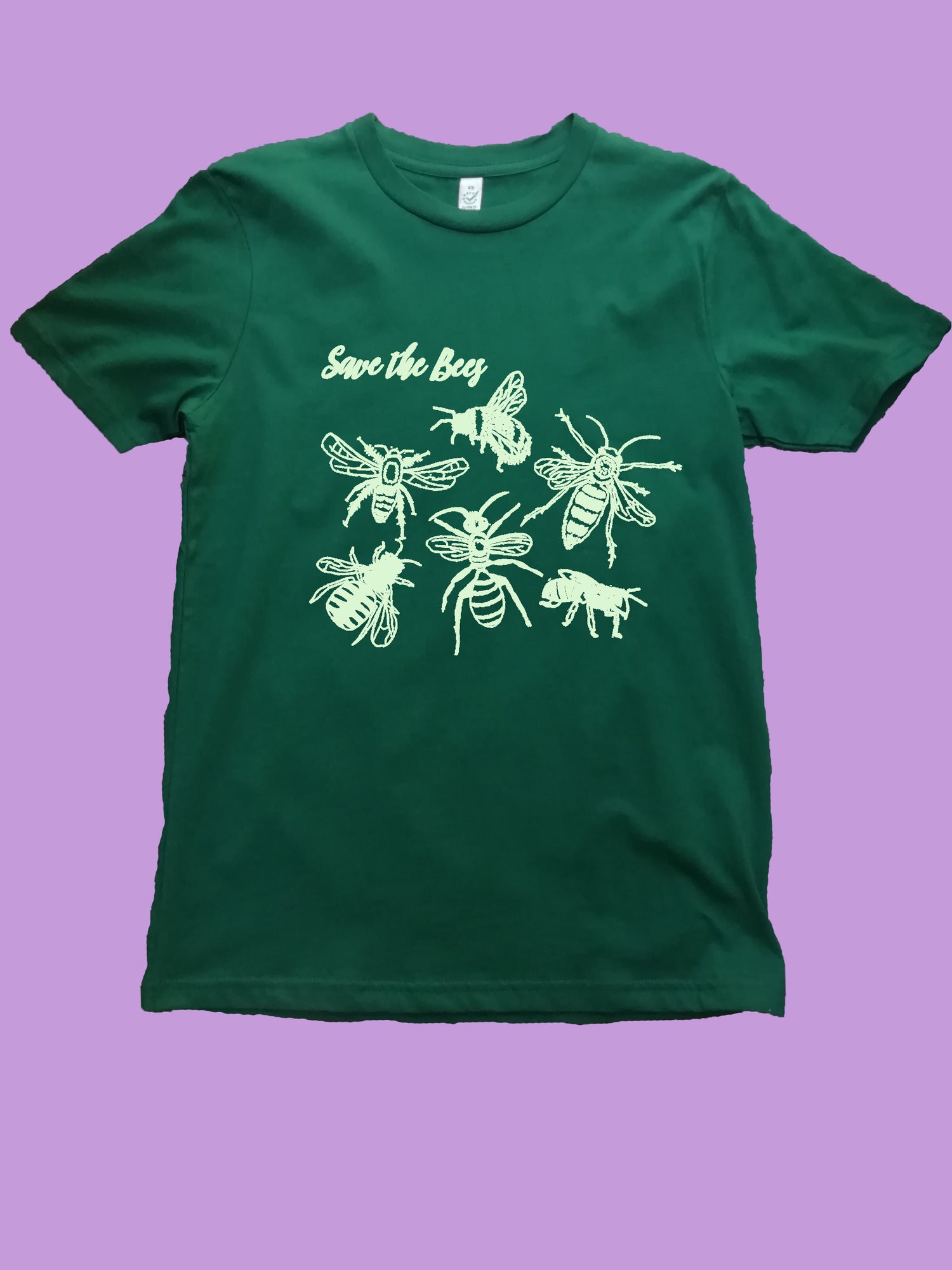 Save Bees, Plant trees, clean seas Organic Shirt