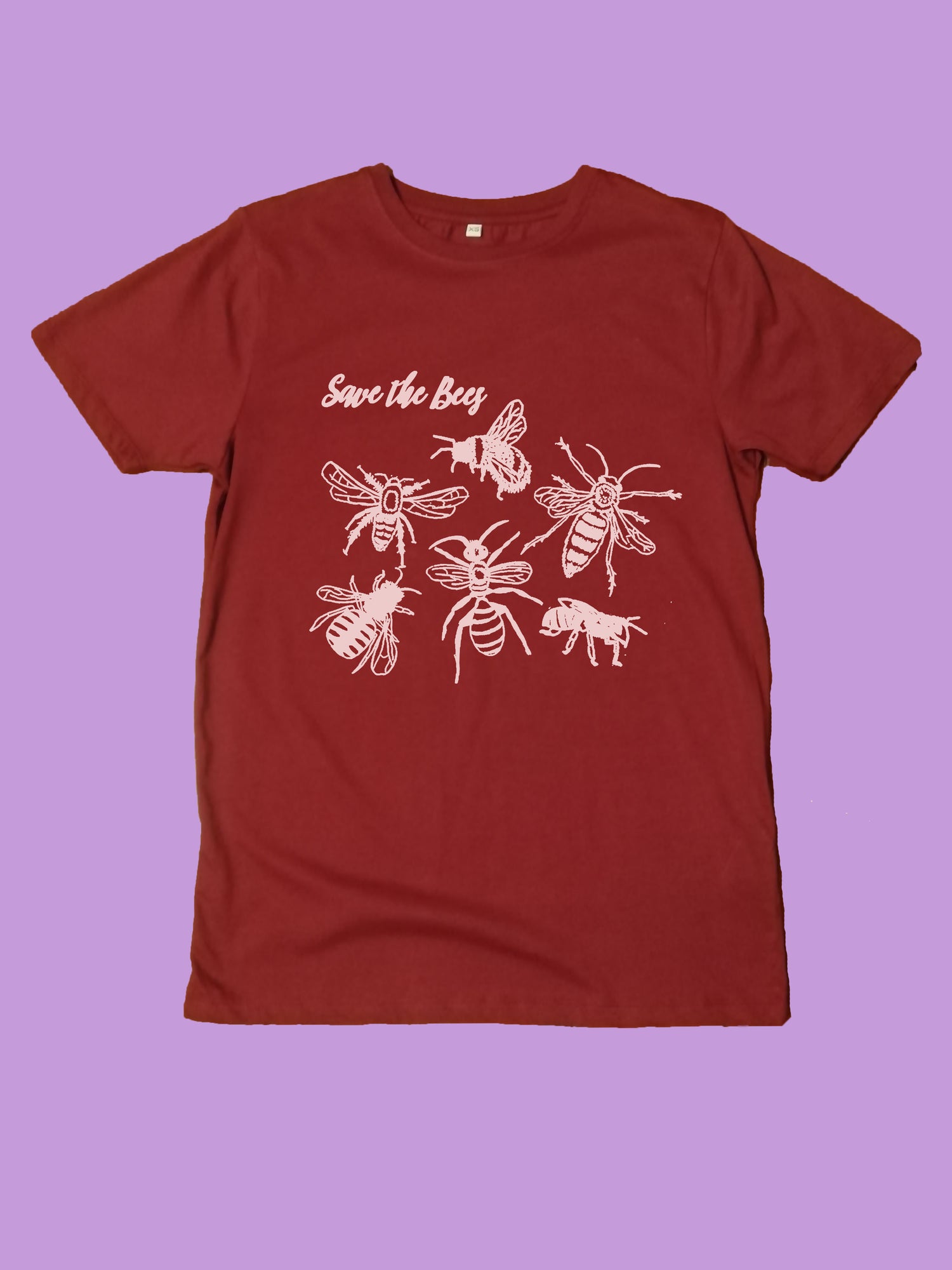Save Bees, Plant trees, clean seas Organic Shirt
