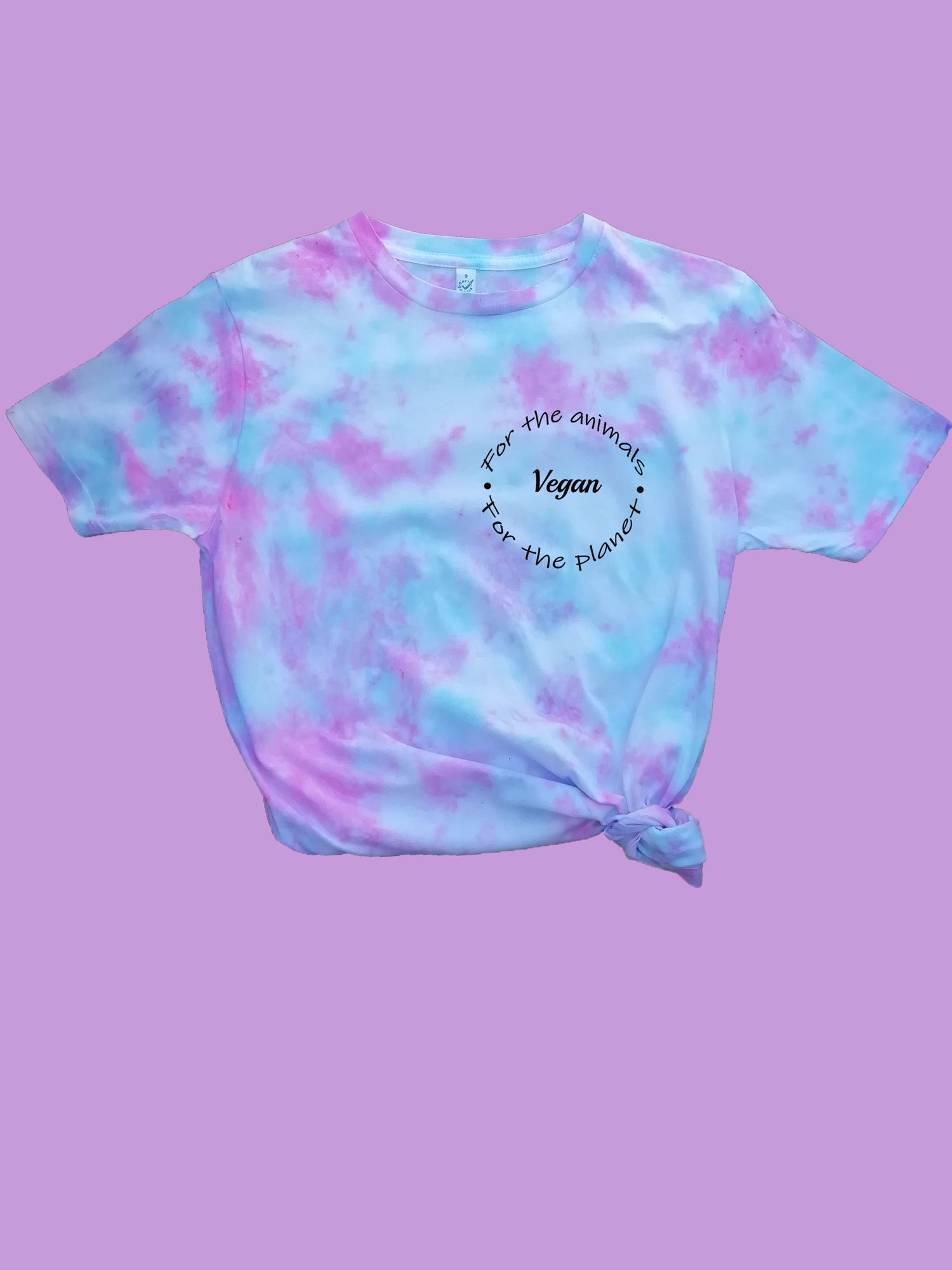 Vegan for the animals and the planet Organic T Shirt