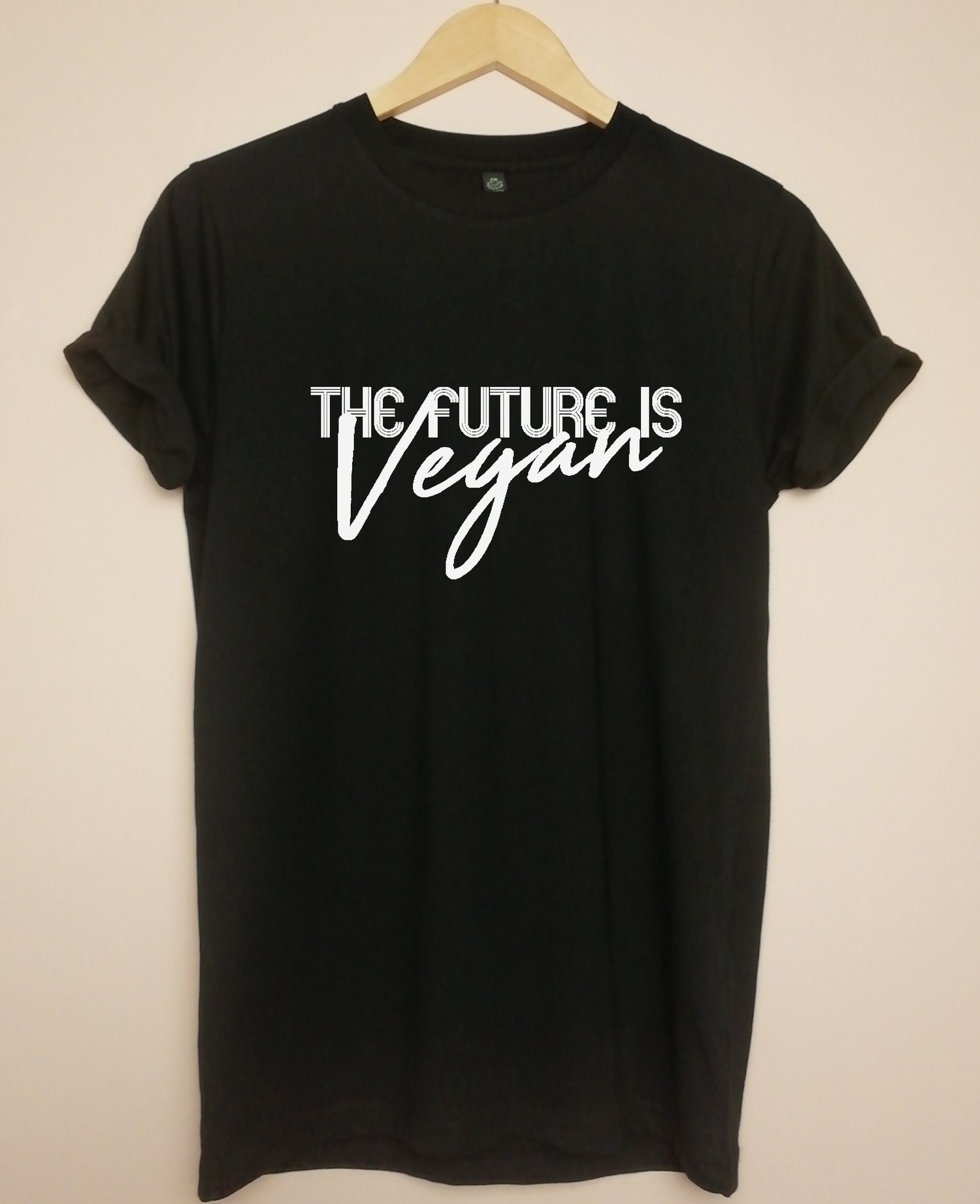 The Future Is Vegan Organic T Shirt