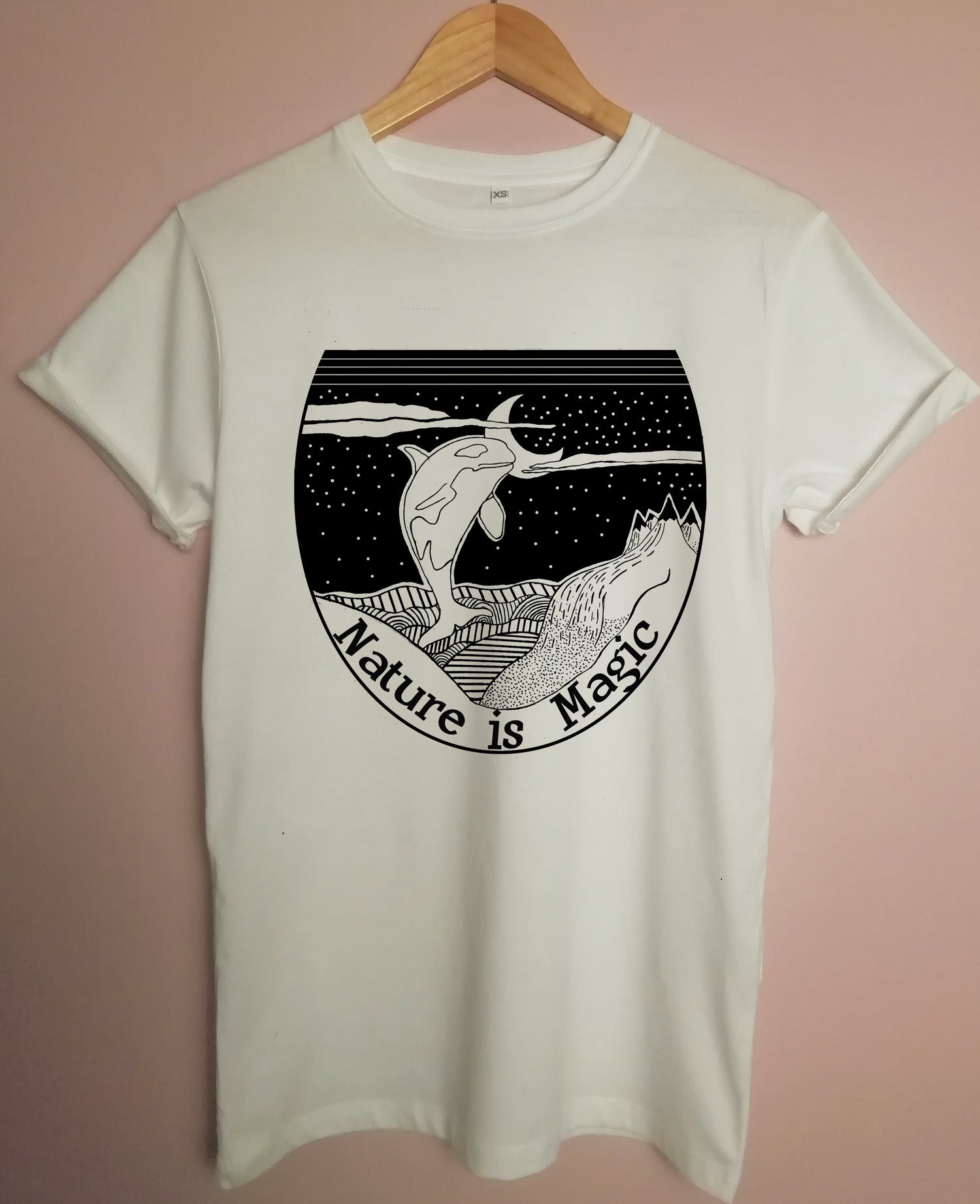 Nature is magic Organic T Shirt