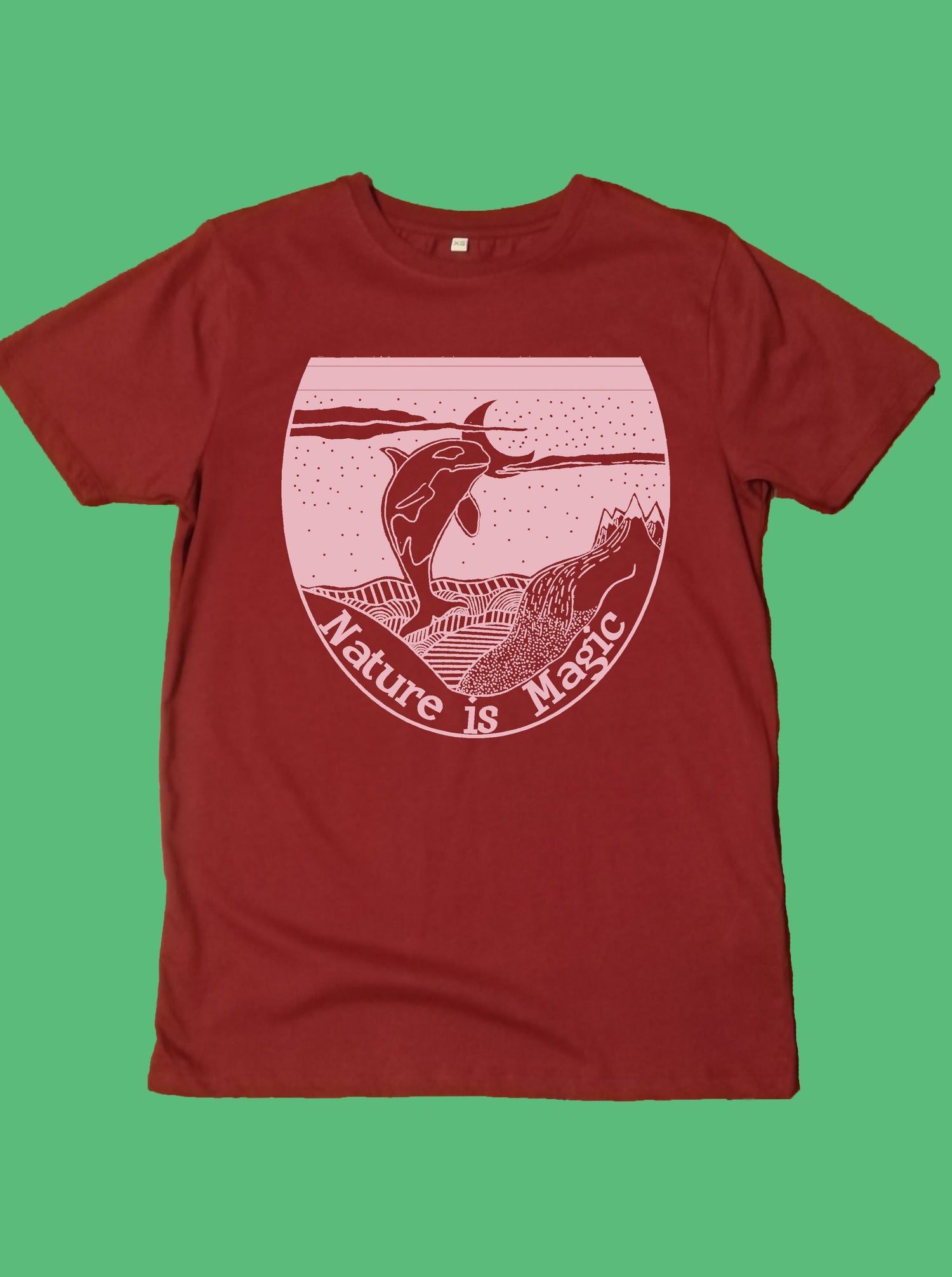 Nature is magic Organic T Shirt
