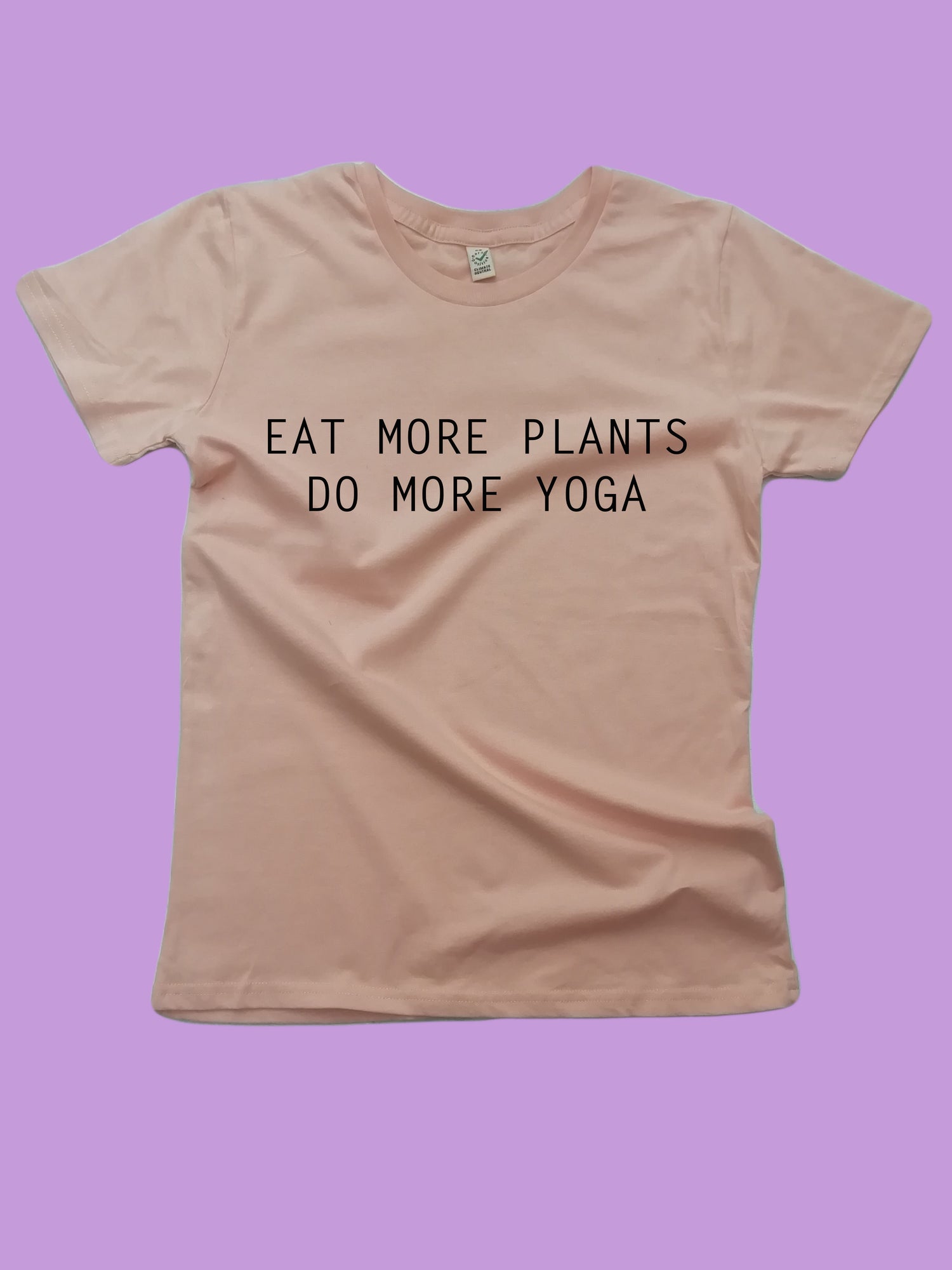 Eat More Plants Do More Yoga Organic Shirt