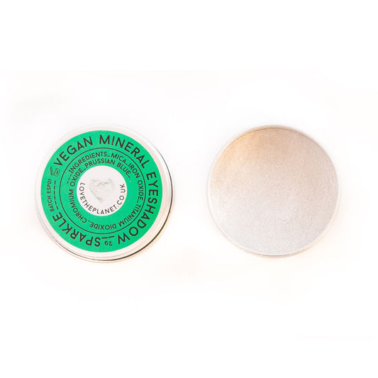 Vegan Mineral Eyeshadow – Sparkle – Refillable Tin (2g)