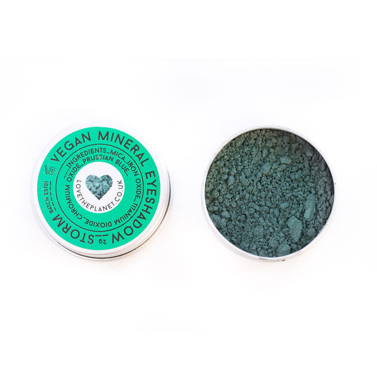 Vegan Mineral Eyeshadow – Storm – Refillable Tin (2g)
