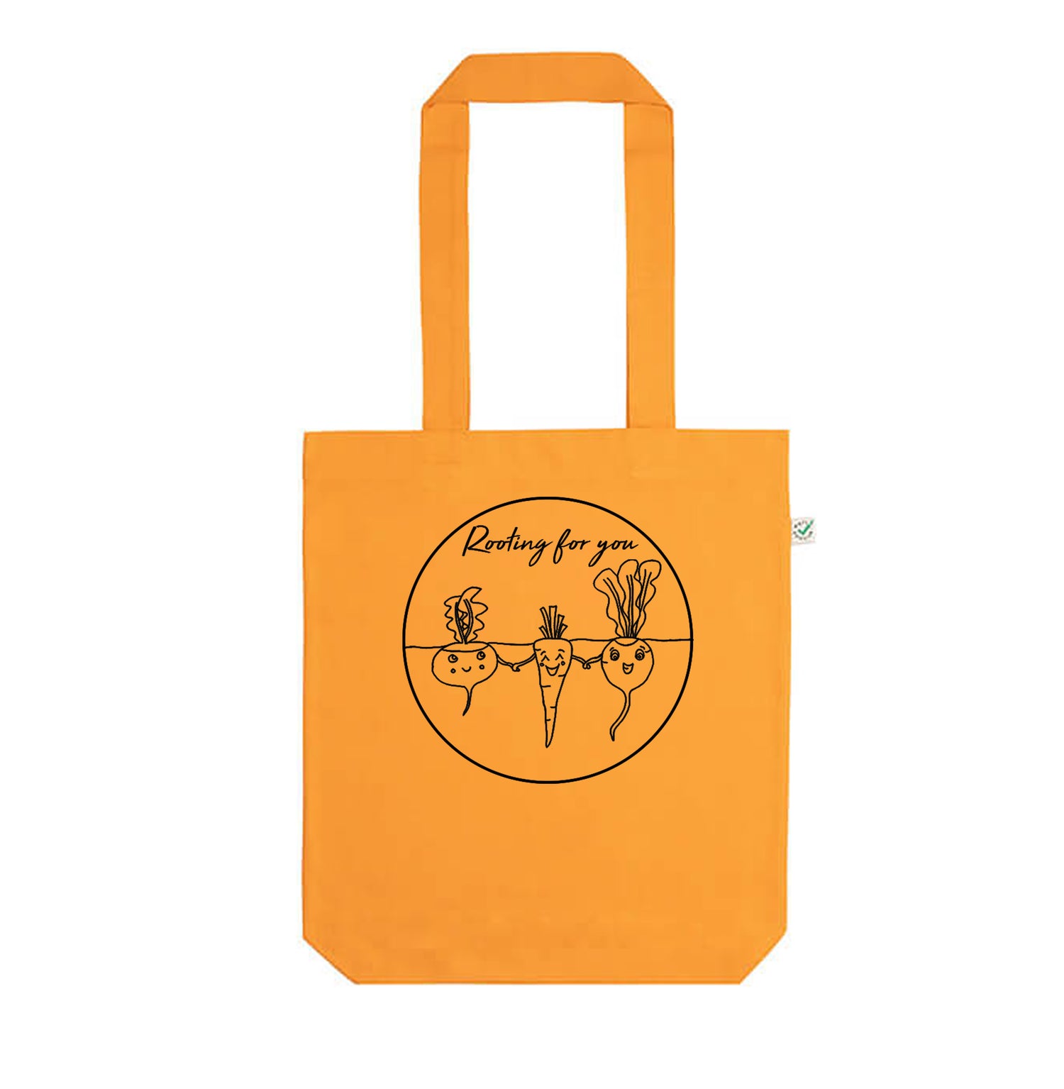Rooting for you Organic Cotton Tote