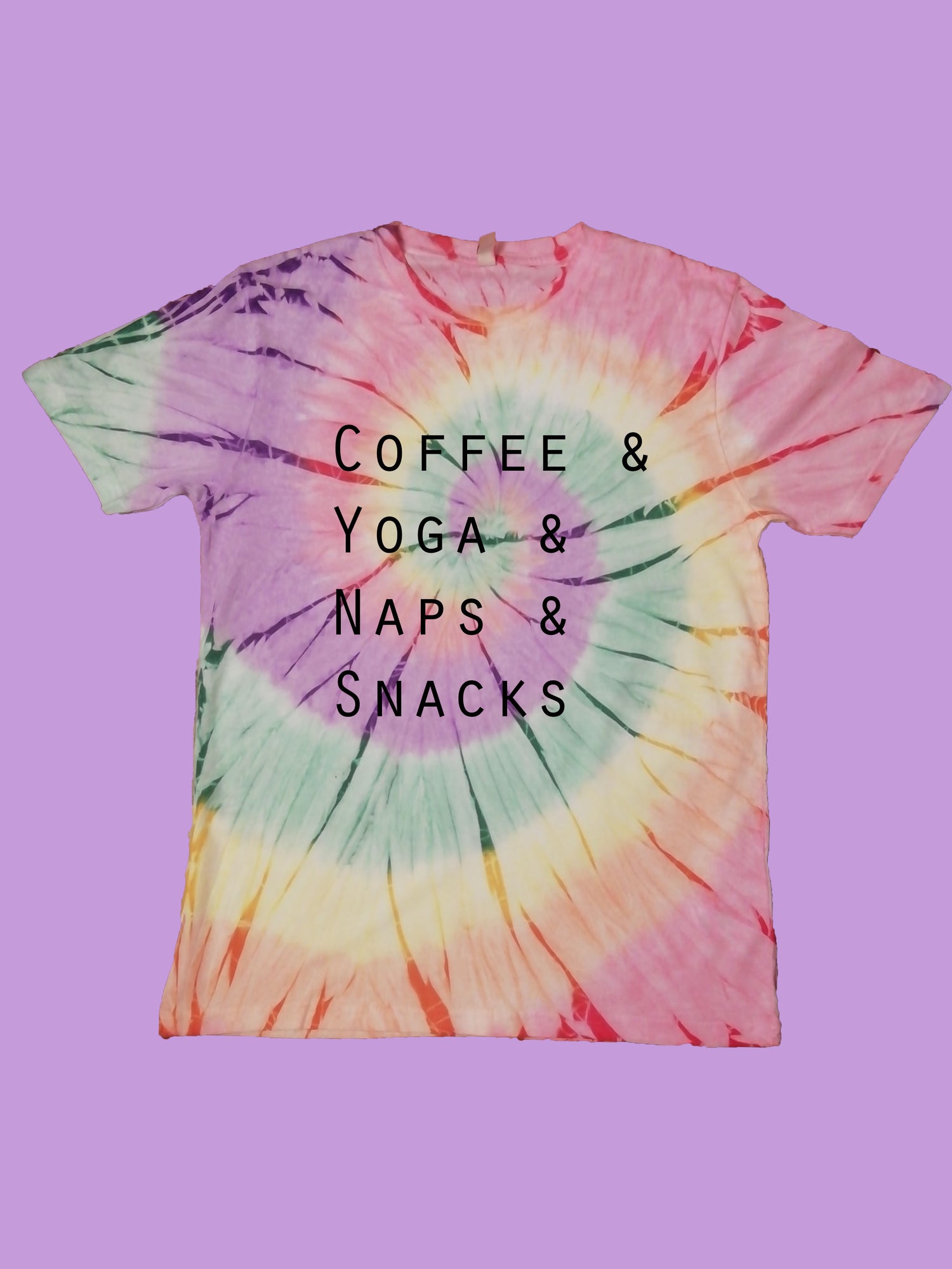 Coffee and Yoga and Naps and Snacks Organic T Shirt